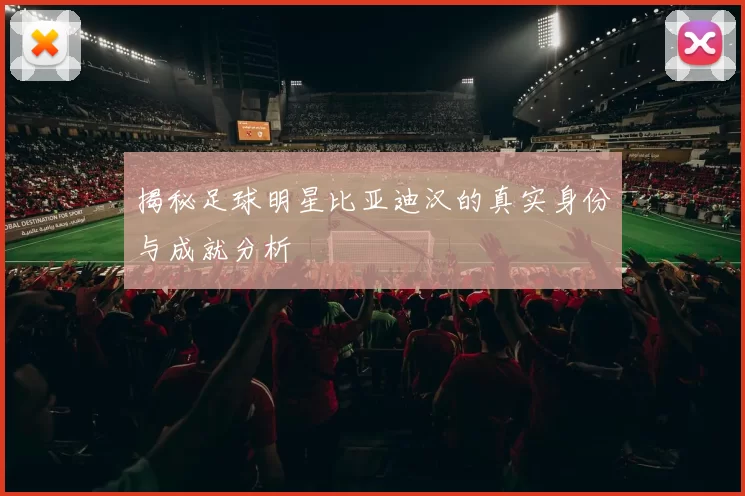 揭秘足球明星比亚迪汉的真实身份与成就分析